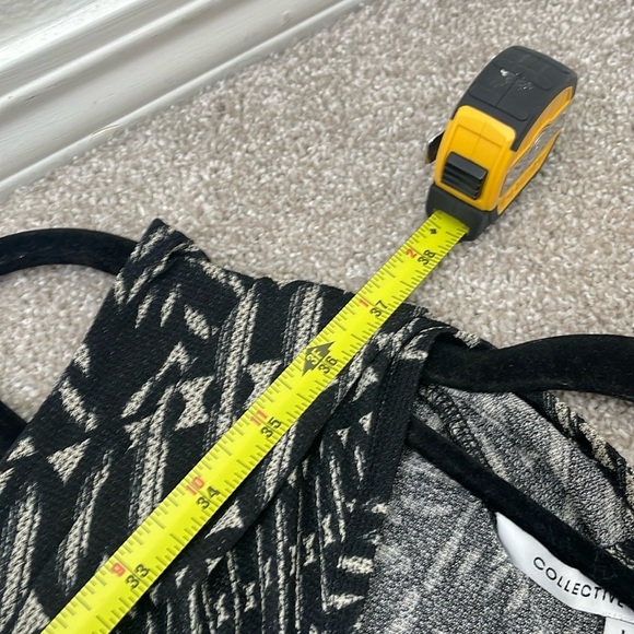 Collective Concepts Black Wrap Dress - Picture 10 of 10